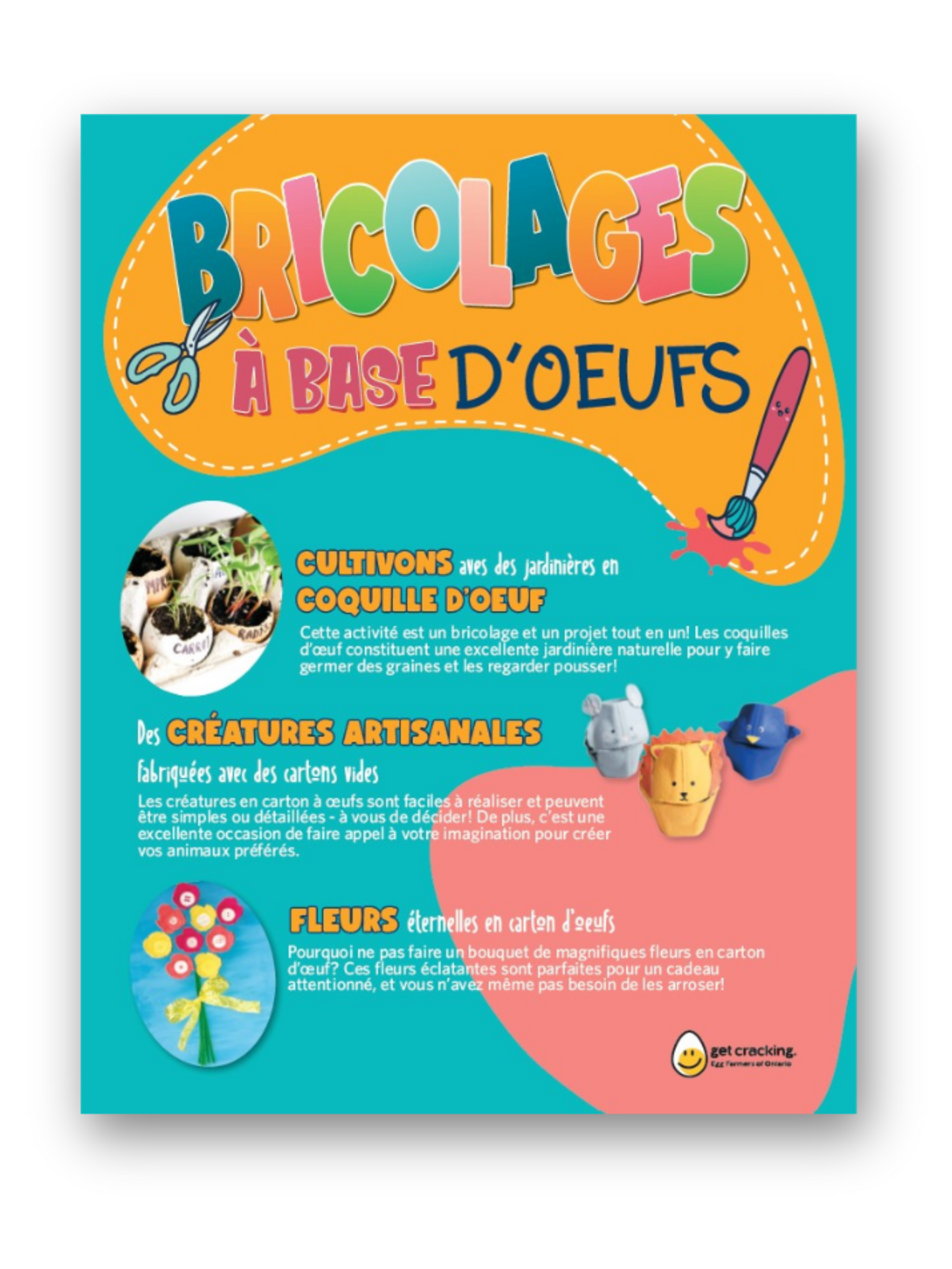 Eggs-citing Crafts Flyer