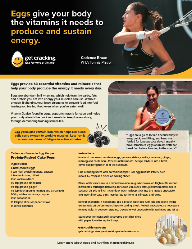 Eggs Fuel Athletes