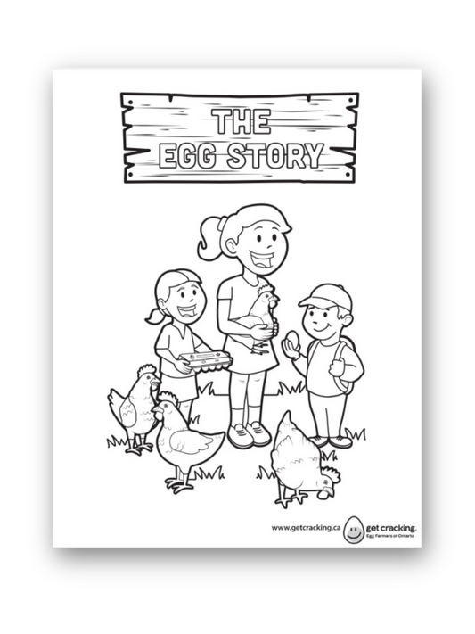 The Egg Story Colouring Book